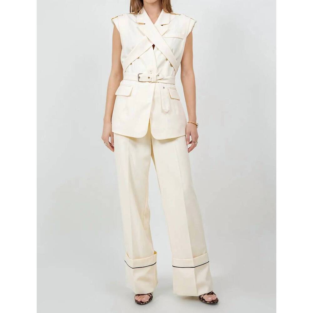 NEW WHITEROOM+CACTUS st. lucia top in ivory